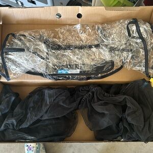 UPPA BABY  BUG SHEILD & RAIN SHEILD never used